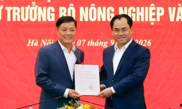 Ông Lê Trọng Yên làm Thứ trưởng Bộ Nông nghiệp và Môi trường