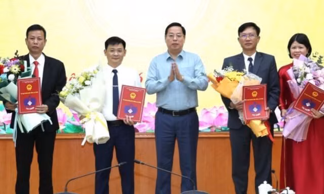 Lai Châu bổ nhiệm bốn lãnh đạo sở