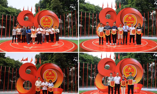 Các đơn vị nhận giải thưởng tại Giải thể thao chào mừng 80 thành lập ngành Thuế.