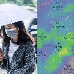 Dự báo Hà Nội sắp đón đợt rét đậm kèm mưa vào cuối tuần này