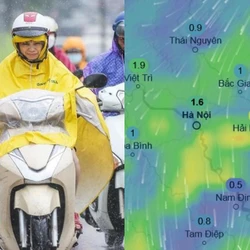 Đợt không khí lạnh sắp về kèm combo mưa gió, nhiệt độ sẽ giảm mạnh