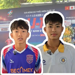 Dàn cầu thủ nhí hào hứng tranh tài tại Giải U13 Việt Nam - Nhật Bản lần VII