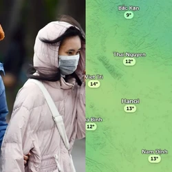 Sáng sớm 26/12 là thời điểm rét nhất, nhiệt độ cảm nhận là bao nhiêu?