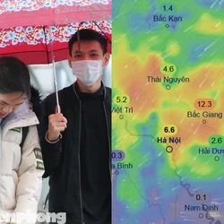 Dự báo Hà Nội có mưa trong ngày 1/1, thời điểm nào mưa nhiều nhất?