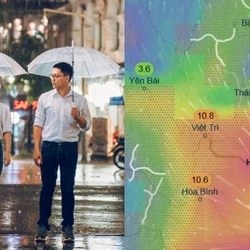 Thủ đô Hà Nội có khả năng mưa dông vào dịp cuối tuần