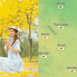 Thời tiết Hà Nội "quay xe" trong ngày 10/3: Nắng đẹp, hết nồm ẩm