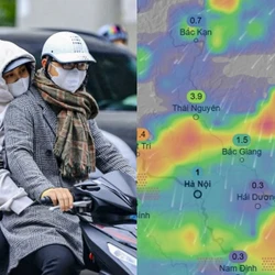 Hà Nội giảm nhiệt khi không khí lạnh về, thời điểm nào có mưa?