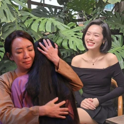 "Em gái" Thu Trang gọi đàn chị là "tướng quân" khi đóng Ai Thương Ai Mến