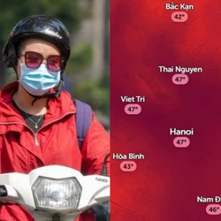 Hà Nội nóng đỉnh điểm, dự báo chạm ngưỡng 47 độ C trong ngày 3/8