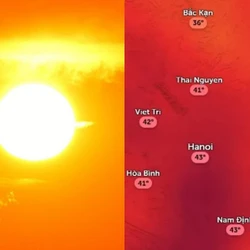 Dự báo Hà Nội nắng nóng trở lại sau mưa dông, tăng nhiệt từ ngày 8/8