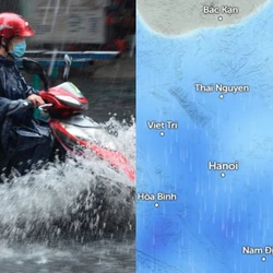 Xuất hiện vùng áp thấp ở Biển Đông, có ảnh hưởng thế nào đến mưa dông miền Bắc?