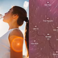 Hà Nội sắp "nóng chạm đỉnh" với nhiệt độ cảm nhận lên tới 44 độ C