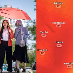 Dự báo thời điểm Hà Nội thoát ngưỡng nắng nóng, giảm nhiệt so với hiện tại