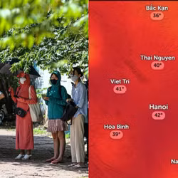 Hà Nội đã bước vào những ngày nắng nóng nhưng còn lâu mới tới Hè?