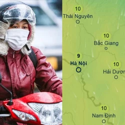 Đợt không khí lạnh tăng cường ngày 6/1 có thể khiến Hà Nội rét 11 độ C