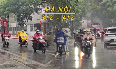 Đợt khí lạnh tăng cường rất mạnh sắp ảnh hưởng tới Hà Nội