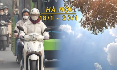 Hà Nội duy trì chuỗi ngày hửng nắng ấm có sương mù rải rác