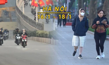 Hà Nội cuối tuần tăng nhiệt kèm sương mù rải rác