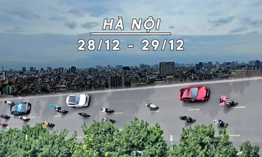 Cuối tháng 12 Hà Nội sương mù, tăng nhiệt nhẹ