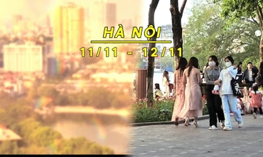 Hà Nội dần khô ráo chuyển nắng từ hôm nay