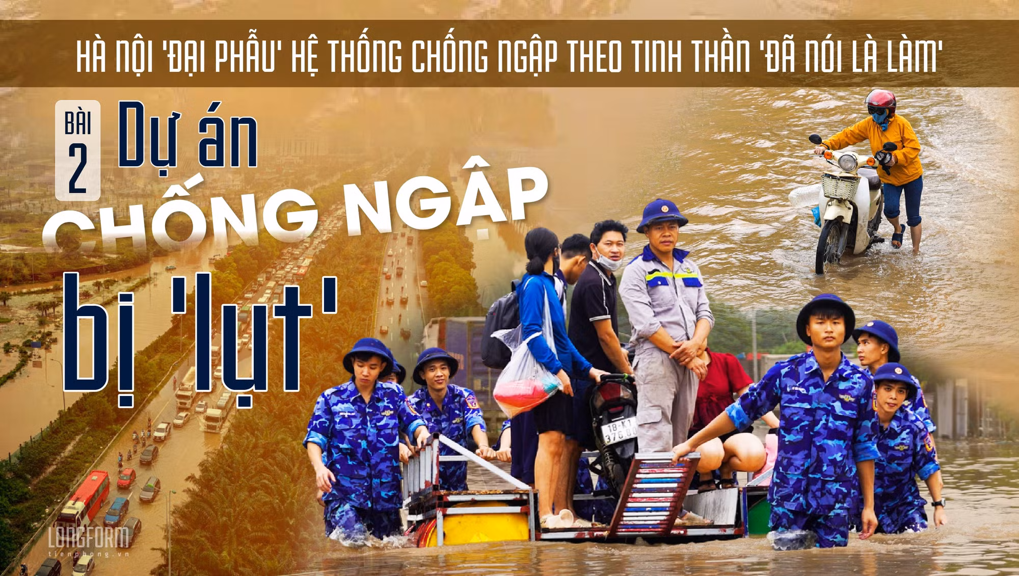 ‘Đại phẫu’ hệ thống chống ngập Hà Nội theo tinh thần đã nói là làm: Dự án chống ngập bị 'lụt'
