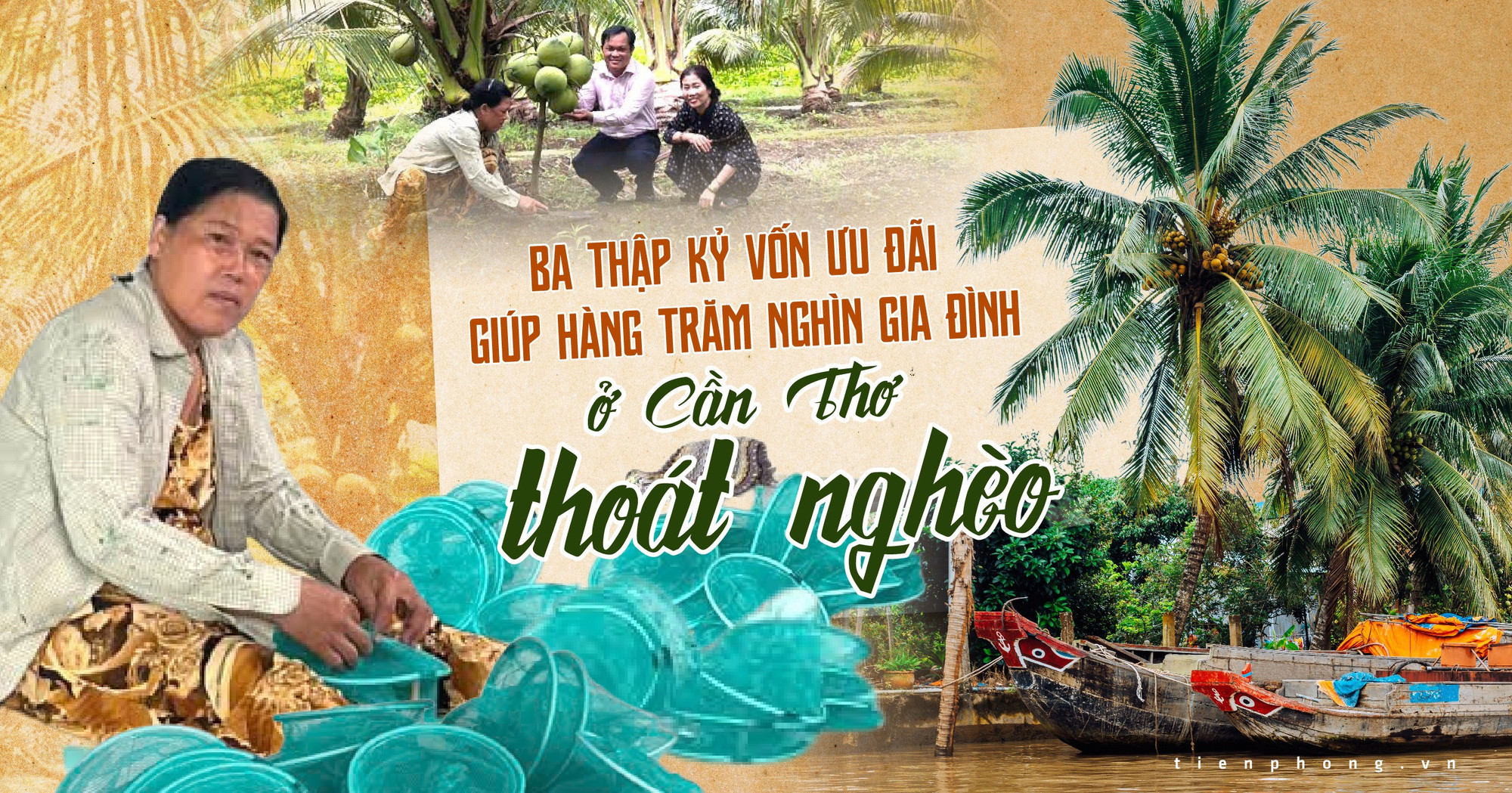 Ba thập kỷ vốn ưu đãi giúp hàng trăm nghìn gia đình ở Cần Thơ thoát nghèo