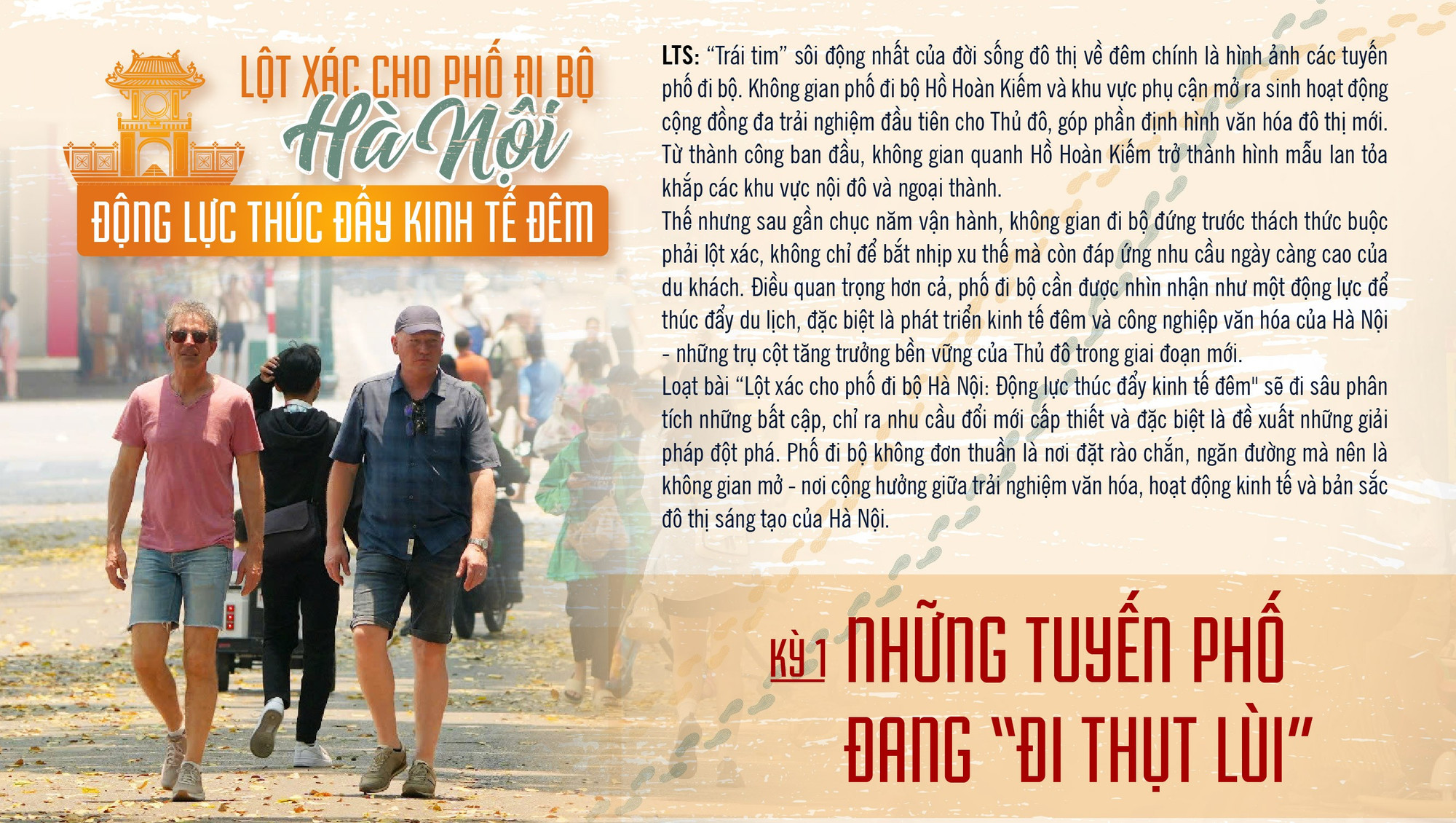 Bài 1: Những tuyến phố đang 'đi thụt lùi'