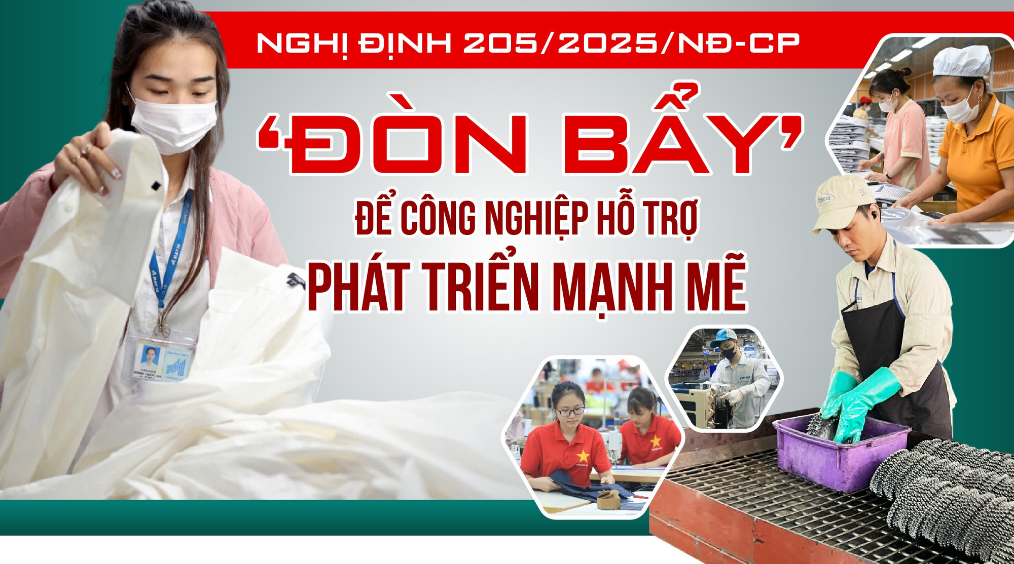 Nghị định 205/2025/NĐ-CP: 'Đòn bẩy’ để công nghiệp hỗ trợ phát triển mạnh mẽ