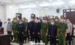 Các bị cáo tại tòa.
