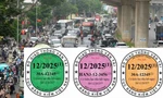 Ba loại tem đăng kiểm ô tô, xe máy phải dán năm 2025 