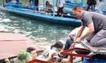 Sập cầu phao đền An Mã, khoảng 20 người rơi xuống hồ Ba Bể