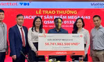 Người trúng Vietlott 56,7 tỉ đồng "chơi" vé số không quá 50.000 đồng/lần