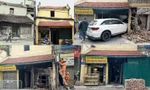 Hà Nội phục dựng nhà cổ 100 năm sau khi bị xe ô tô đâm đổ