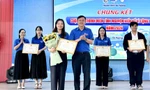 Bảng rao vặt mã QR giành giải nhất Cuộc thi thanh niên tình nguyện hiến kế vì cộng đồng