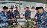 Ấm áp Tết đầu xa nhà của các chiến sĩ hải quân