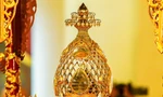 Cận cảnh xá lợi Phật tại chùa Quán Sứ