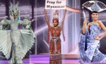 Các đại diện châu Á 'làm mưa làm gió' tại giải trang phục dân tộc Miss Universe