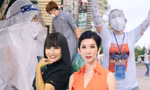 Phương Thanh, Khả Như làm tình nguyện viên, Xuân Lan, Đại Nghĩa cứu trợ thực phẩm mùa dịch