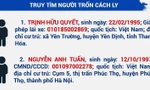 Sở Y tế tỉnh Tây Ninh tìm 2 thanh niên trốn cách ly tập trung.