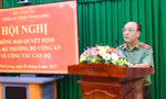 Giám đốc Công an tỉnh Vĩnh Long nghỉ hưu