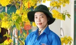 Nữ tân binh duy nhất ở Hậu Giang lên đường nhập ngũ