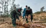 Phát hiện quả bom nặng hơn 150kg còn nguyên ngòi nổ