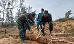 Phát hiện quả bom nặng hơn 150kg còn nguyên ngòi nổ