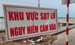 Vĩnh Long công bố tình huống khẩn cấp sạt lở bờ sông Cổ Chiên