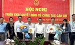 Trao quyết định của Chủ tịch UBND tỉnh Hậu Giang về công tác cán bộ