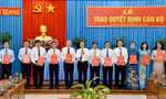 An Giang điều động, bổ nhiệm nhiều cán bộ chủ chốt