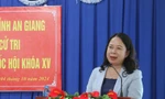 Phó Chủ tịch nước Võ Thị Ánh Xuân tiếp xúc cử tri tại An Giang