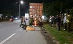 Đâm vào đuôi xe container đỗ bên đường, 2 người thương vong