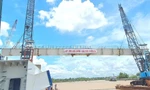 Cận cảnh hợp long cầu gần 800 tỷ bắc qua sông Cần Thơ