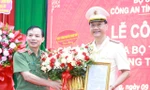 Công bố quyết định của Bộ trưởng Công an về công tác cán bộ